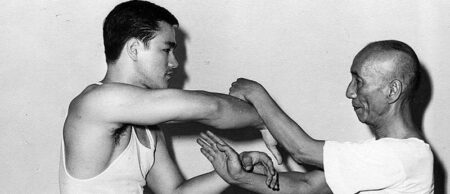 Bruce Lee & Yip Man - Chi Sao Training